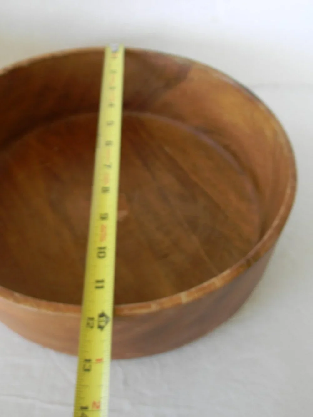 Vintage Carabao Philippines Wood SERVING LARGE BOWL & 4 SALAD BOWLS
